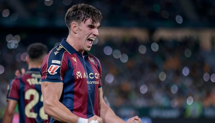 Real Madrid confirm signing of striker Carlos Espí from Levante on five-year deal
