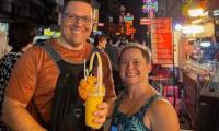 Elizabeth Waddell’s husband makes heartbreaking statement as he returns to US