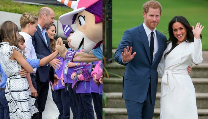 It marked the first official time George, Charlotte and Prince Louis have been seen publicly in Scotland.