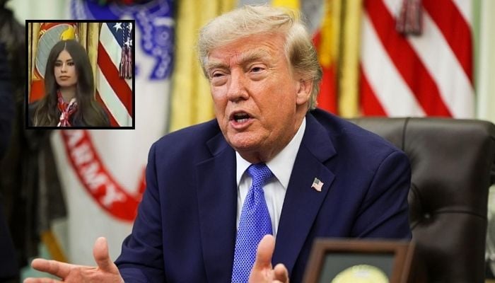 Jayme Franklin, lady seen behind Trump at Oval Office sparks new debate on social media