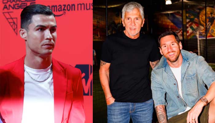 Cristiano Ronaldo reacts to Messis tribute to father Jorge Messi