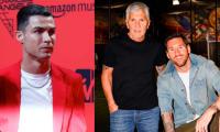 Cristiano Ronaldo reacts to Messi's tribute to father Jorge Messi