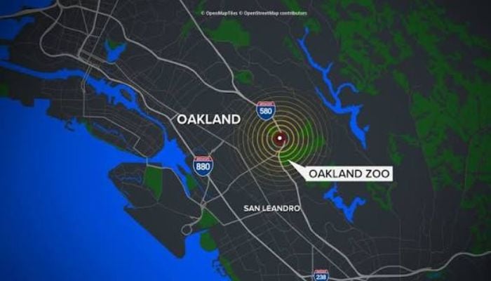 Oakland: Magnitude 3.8 earthquake shakes Bay Area