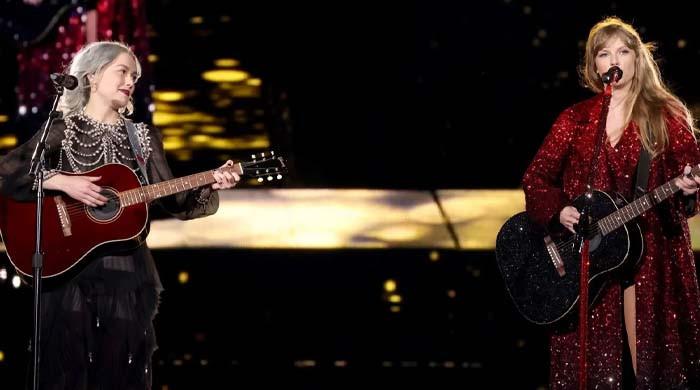 Taylor Swift admits she can't 'stop listening' to Phoebe Bridgers' new album