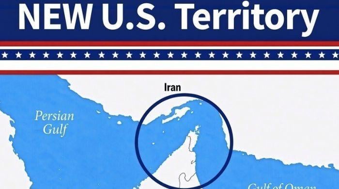 Trump posts image labeling Strait of Hormuz as ‘US Territory’