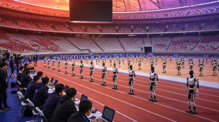 2,056 robots are taking over Beijing for world robot games