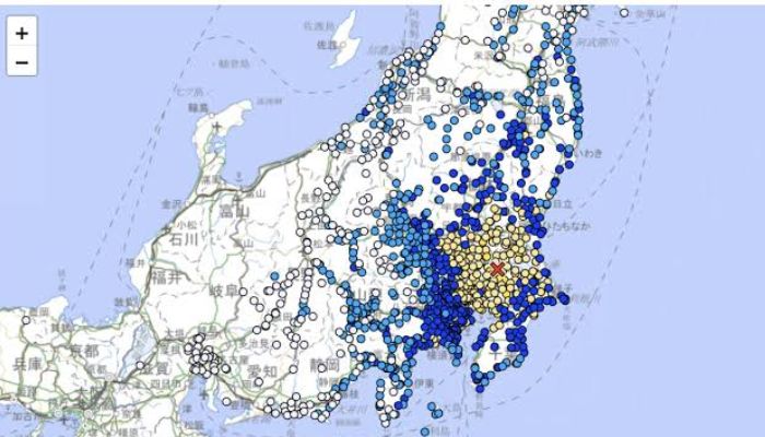 Tokyo: Magnitude 5.9 earthquake rattles eastern Kanto region