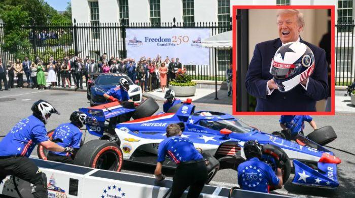 Trump caps US 250th anniversary summer with historic IndyCar race through Washington
