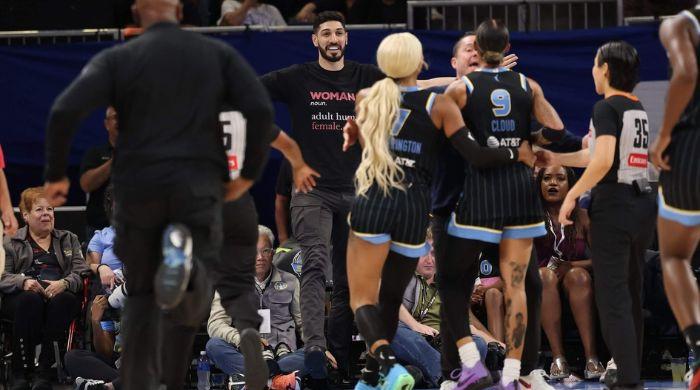 Enes Kanter Freedom breaks silence on Natasha Cloud clash after WNBA ejection 
