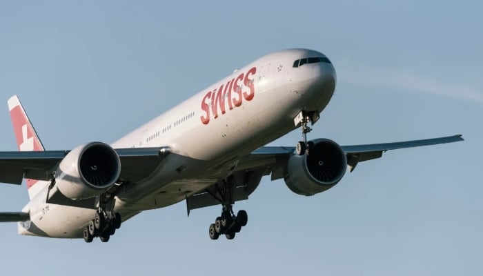 Swiss flight makes emergency landing with 238 people aboard due to chemical odour