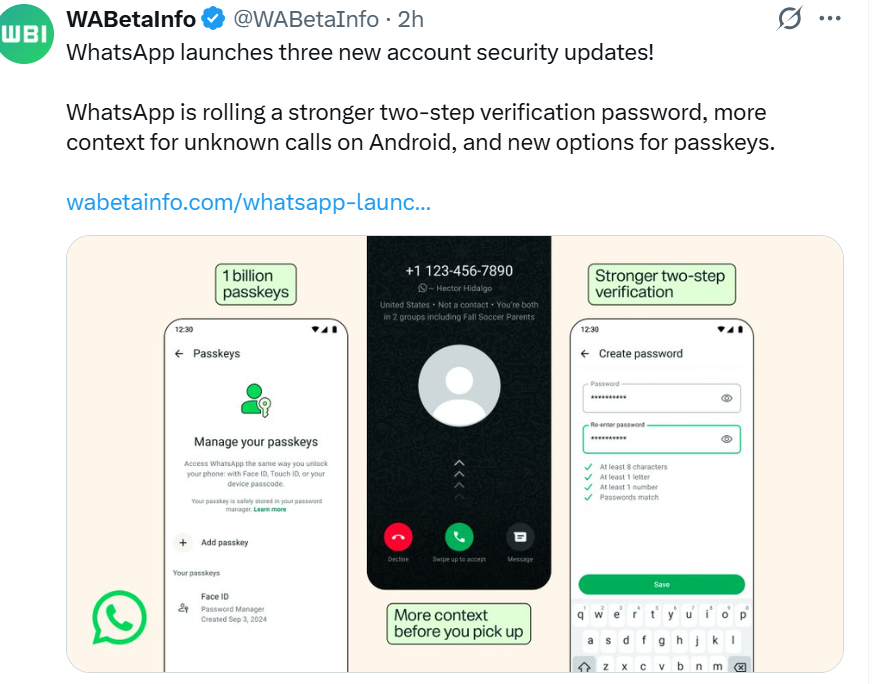 WhatsApp rolls out stronger account security features: What users need to know