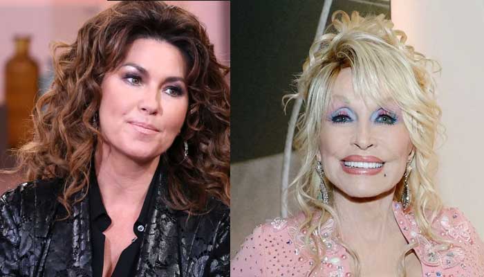 Shania Twain reacts to Dolly Partons shocking death