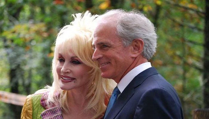 Dolly Parton with husband Dean Carl