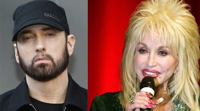 Eminem shares letter from Dolly Parton 