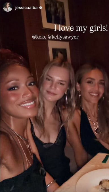 Keke Palmer marks special day with pal Jessica Alba