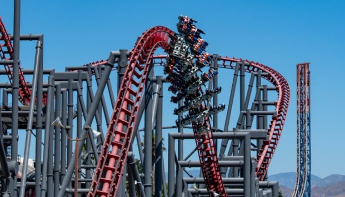 Six Flags X2 ride closed after two women suffer severe brain haemorrhages