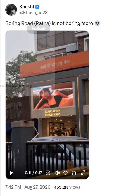 Revealing Dakota Johnson ad on public billboard sparks backlash in India