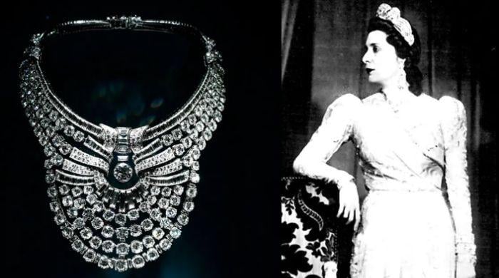 Egyptian Queen's 673-diamond necklace stolen in brazen Vienna museum smash-and-grab heist