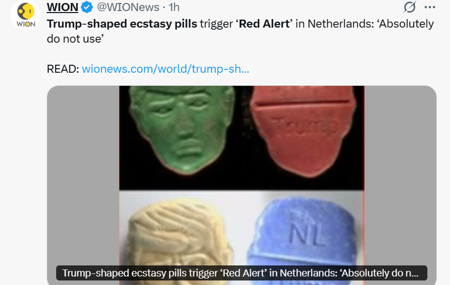 Trump-shaped ecstasy pills contain potentially deadly chemical: Here’s what to know