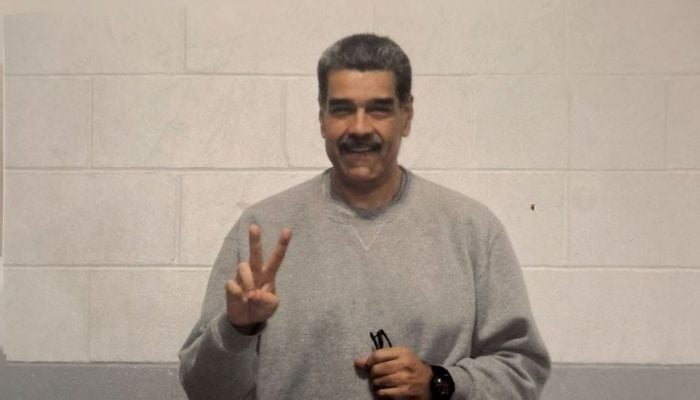 New photos of Maduro in US prison released as gift to grandchildren and supporters
