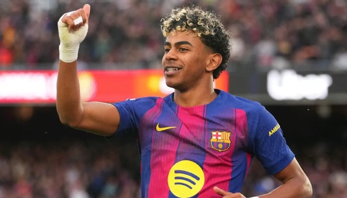 Lamine Yamal is finding his ‘top level’ again, says Barcelona boss Hansi Flick