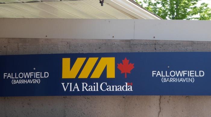 Via Rail train crashes into vehicle near Fallowfield Station in Ottawa