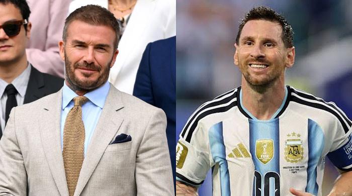 Sir David Beckham praises 'eternal' Lionel Messi after international retirement