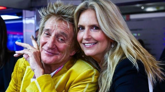 Penny Lancaster shares major update on Rod Stewart’s health after tour cancellation