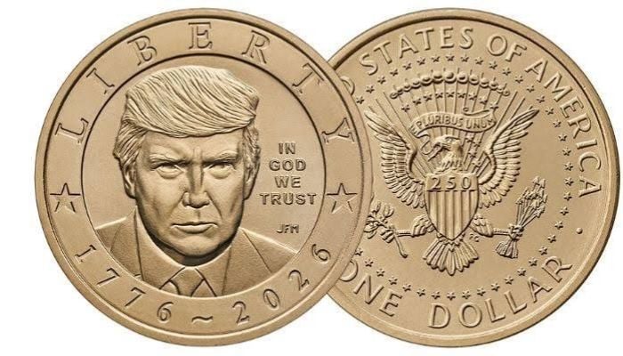 Trump’s 2026 semiquincentennial $1 coin is here: What to know