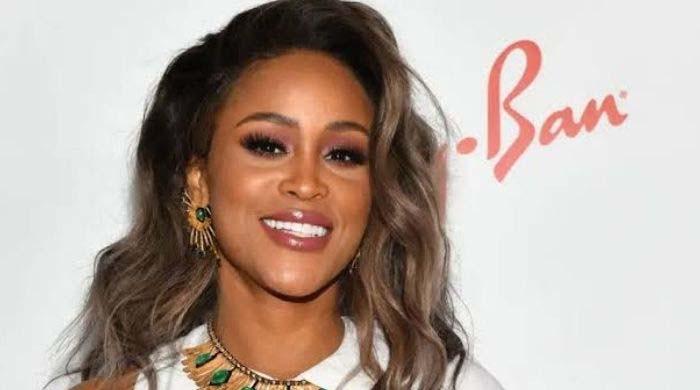 Eve shares her son’s one rule about accent