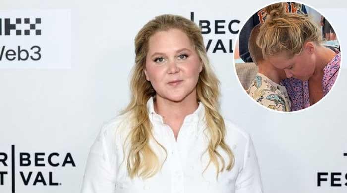 Amy Schumer shares rare glimpse of 7-year-old son Gene