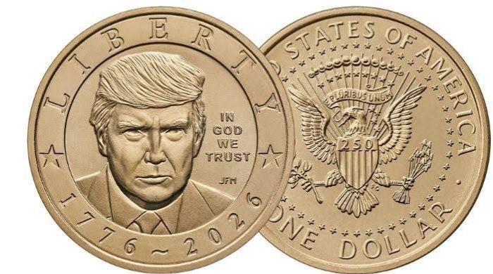 Trump’s 2026 semiquincentennial $1 coin is here: What to know