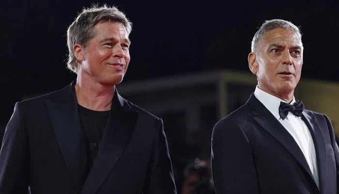 George Clooney should be ‘kept off dance floor,’ says Brad Pitt