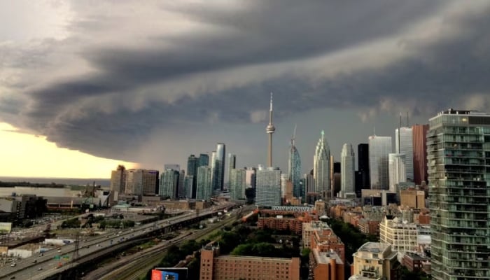 Toronto storm causes widespread flooding as 45,000 customers lose power