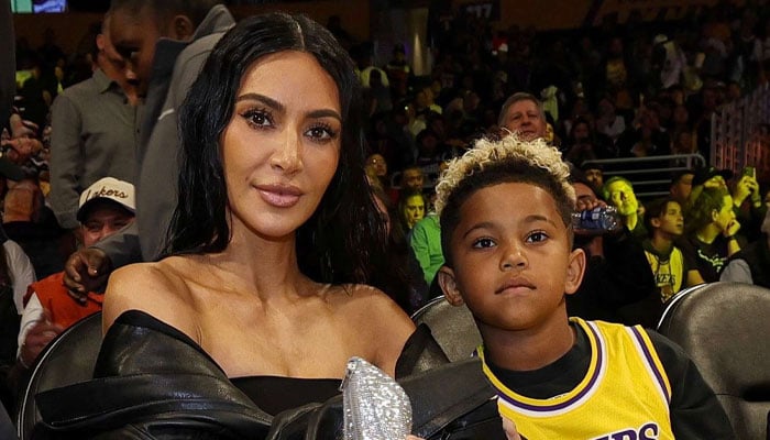 Kim Kardashian drops major warning about son Saints social media profile