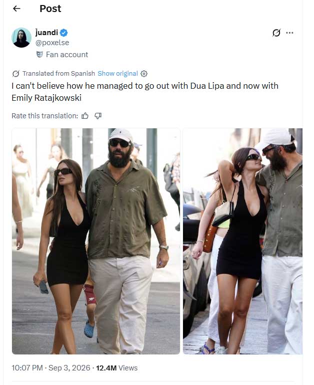 Romain Gavras leaves people envious after dating Dua Lipa and Emily Ratajkowski