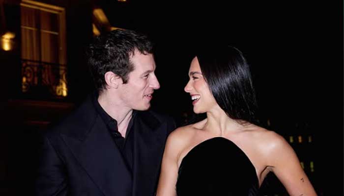 Dua Lipa with  husband Callum Turner