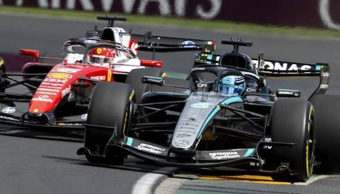 Russell tops Leclerc in Friday practice at Monza
