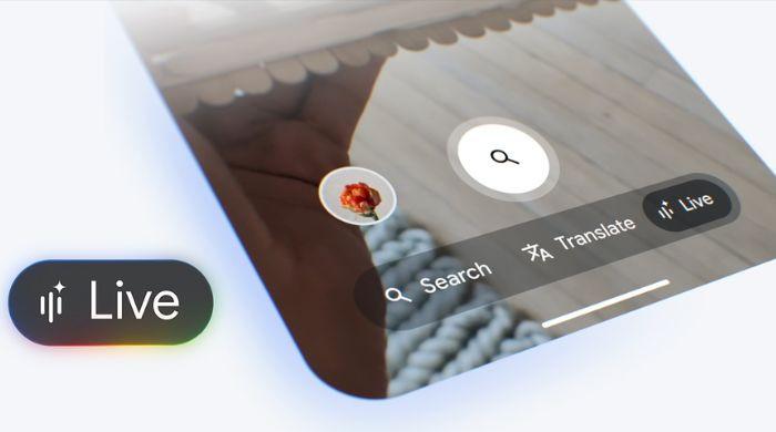 Google's Search Live is getting blobby new look