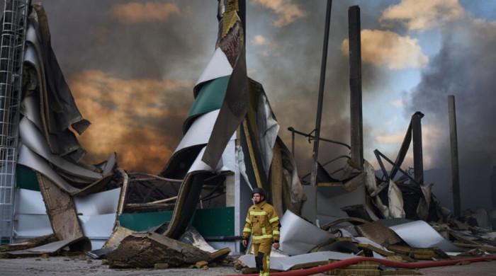 Russia hits major Ukrainian government building in heart of Kyiv