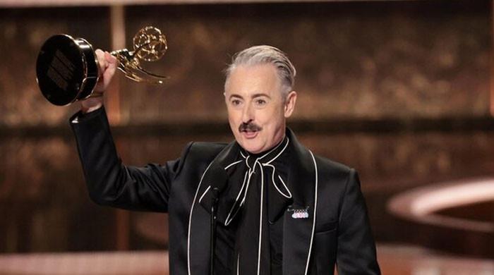 Alan Cumming scores hat-trick with third straight Emmy win