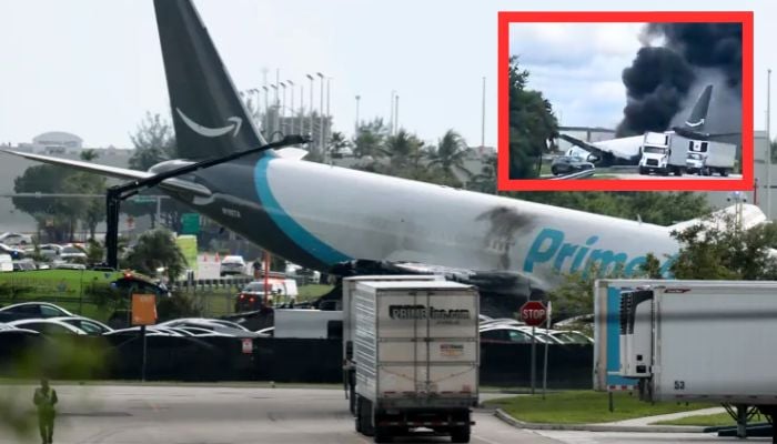 5 killed, several injured after Amazon cargo jet overruns runway at Miami Airport