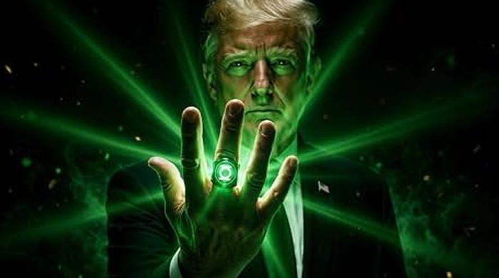 The White House portrays Trump as Green Lantern in new social media post 