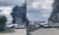 Boeing 767 cargo plane overruns runway at Miami International Airport