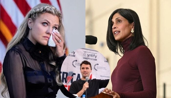 Erika Kirk says Usha Vances words seared into my heart after husband Charlies death