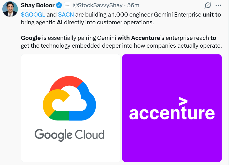 Google Cloud, Accenture deploy 1,000 AI-engineers directly with customers