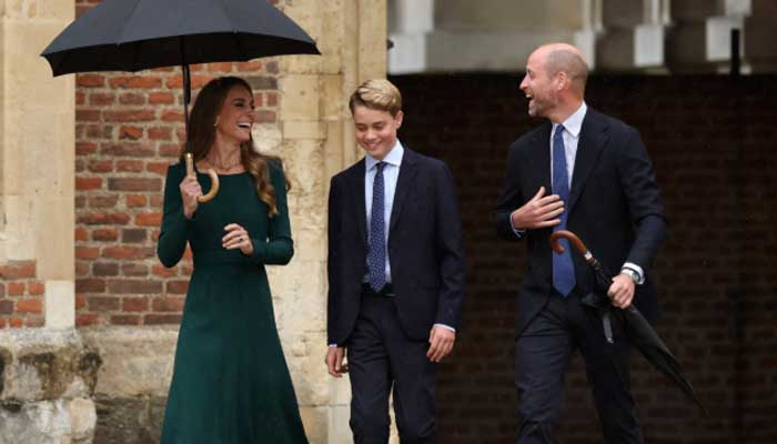 Prince Georges first day at Eton College in pictures