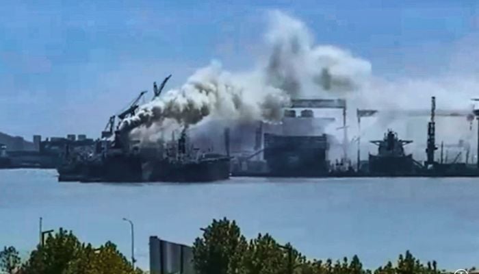 At least 20 dead, 5 missing following cargo ship fire at Eastern China shipyard