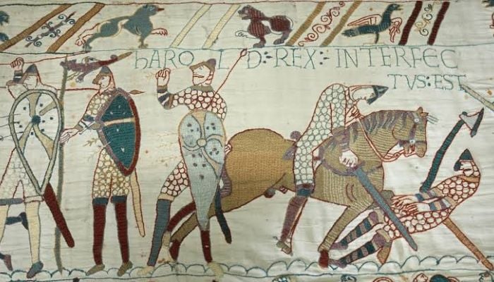Bayeux Tapestry goes on display at British Museum after nearly 1,000 years