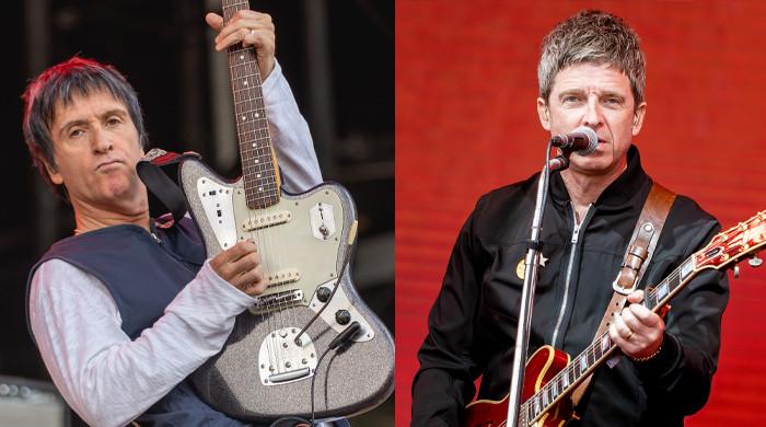 Johnny Marr gets candid about guitar collection as Noel Gallagher joins him